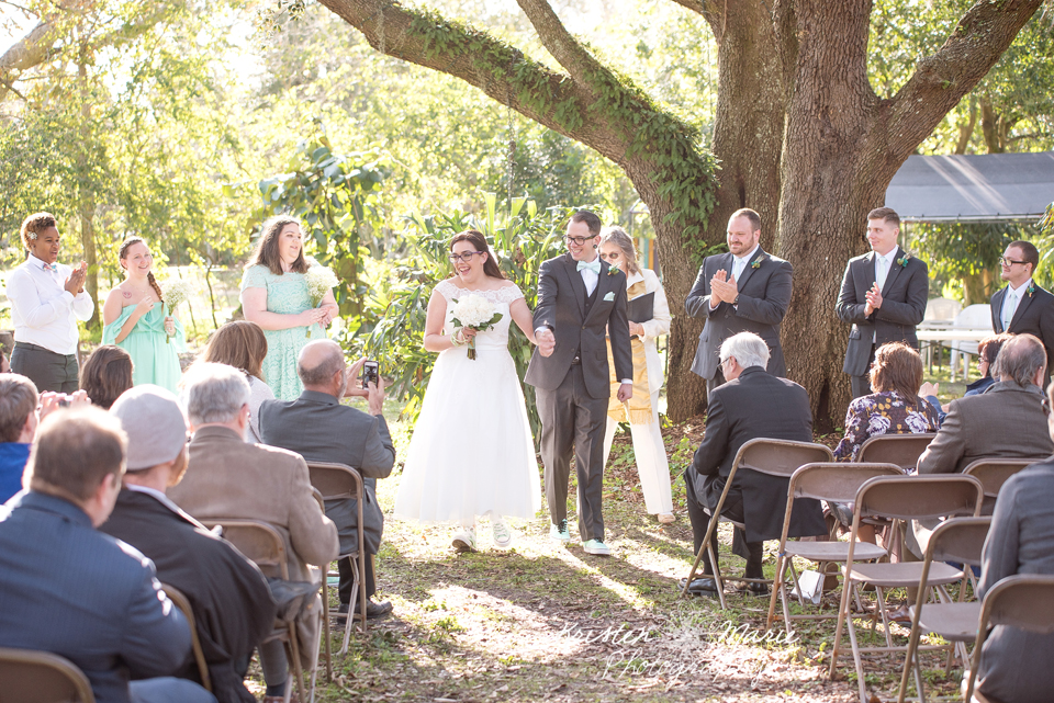 Usf Botanical Gardens Wedding Rodney Caroline Tampa Wedding