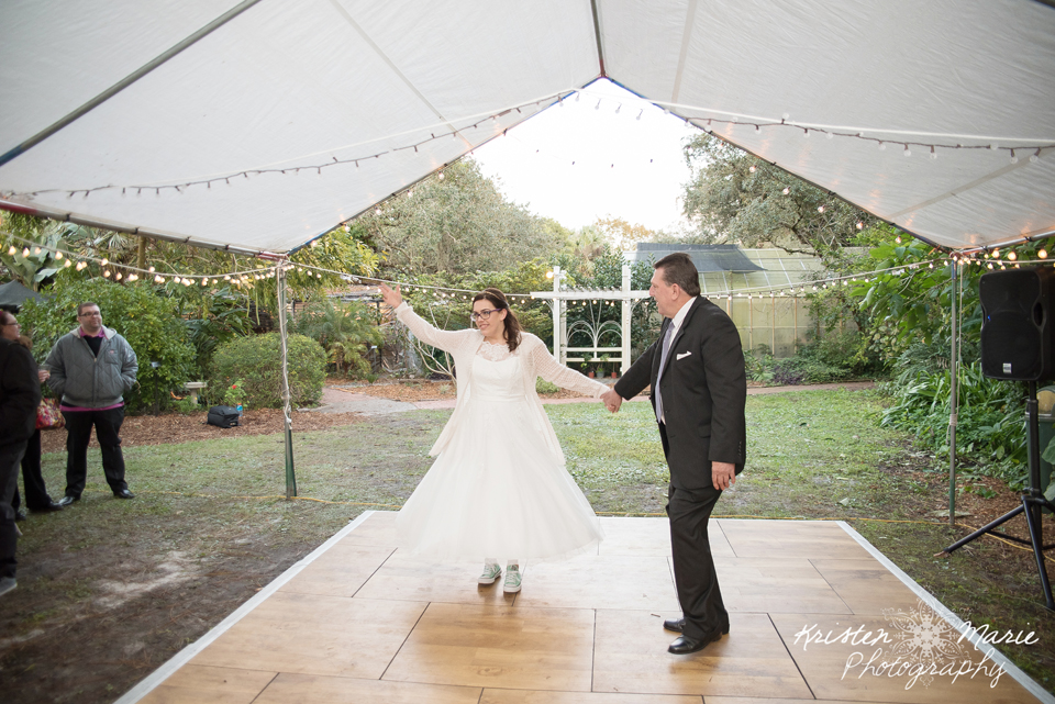 Usf Botanical Gardens Wedding Rodney Caroline Tampa Wedding