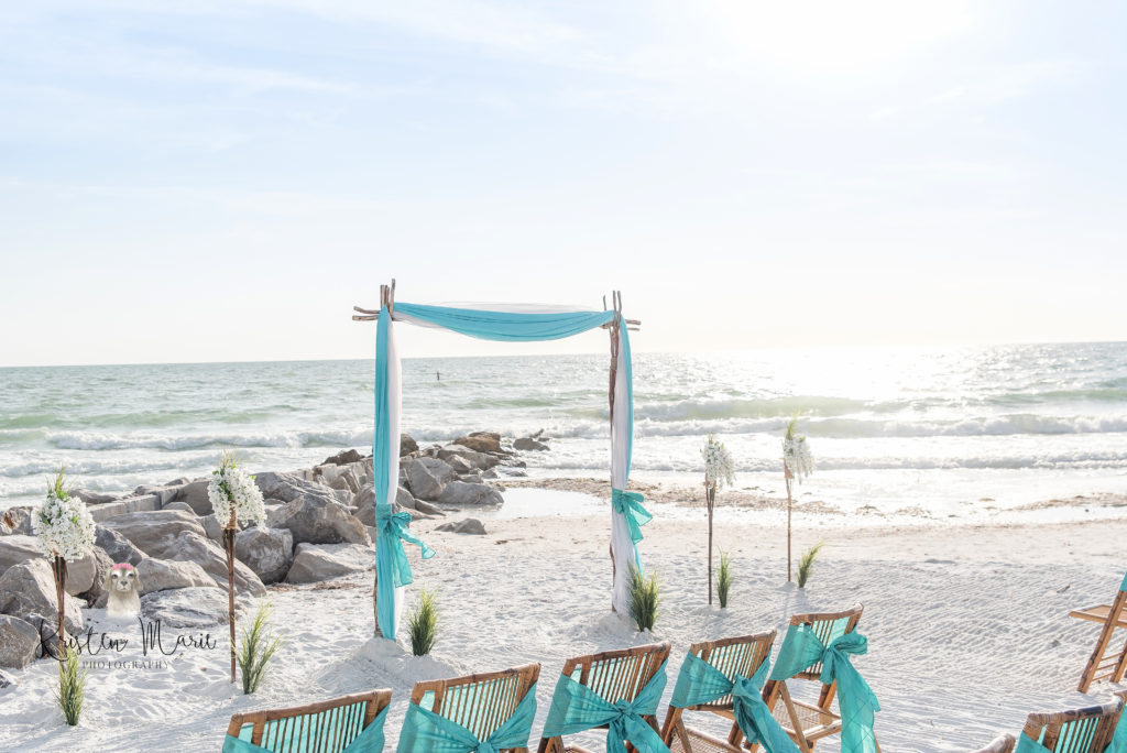 Sunset Beach Treasure Island Florida Beach Wedding