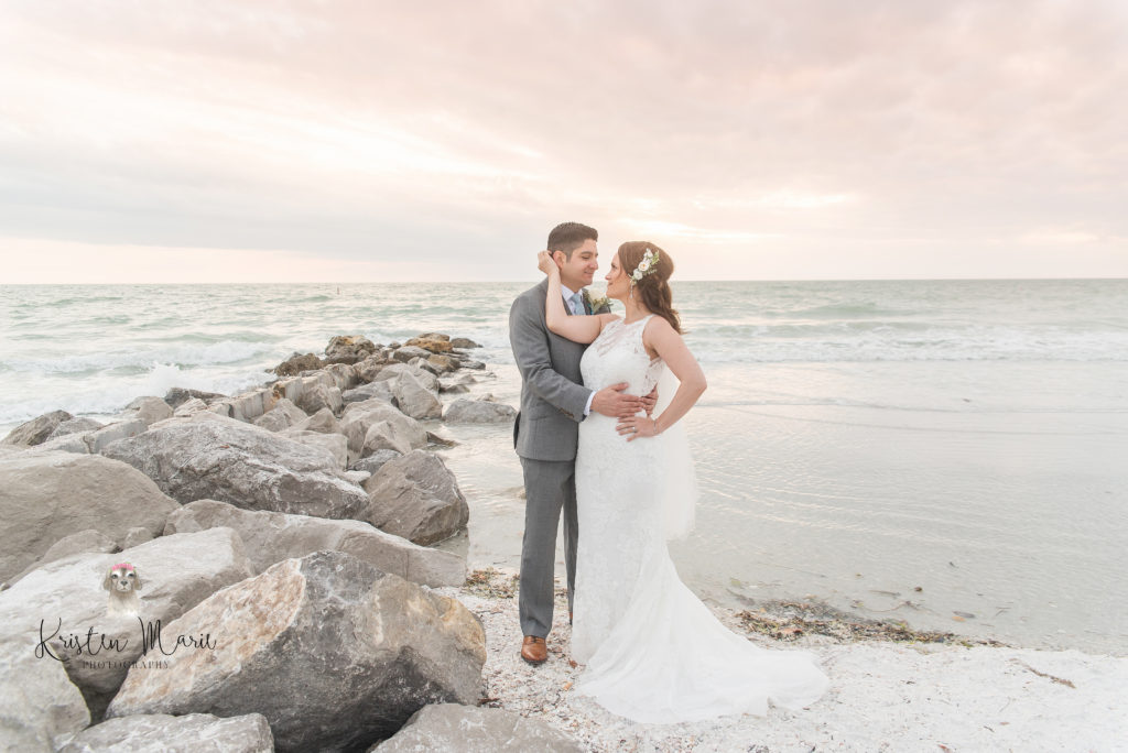 Sunset Beach Treasure Island Florida Beach Wedding