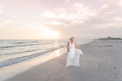 Sunset Bilmar beach Wedding Photographer