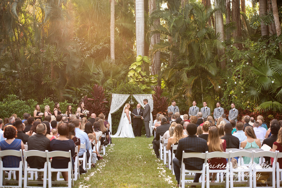 Sunken Gardens St Pete Wedding